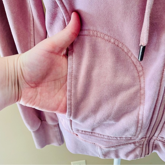 Daily Practice by Anthropologie Pink Hooded Jacket XS X-Small - Picture 3 of 5